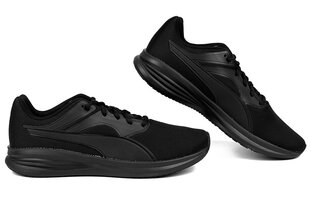 Sportiniai batai vyrams Puma Transport 377028 05, juodi цена и информация | Кроссовки для мужчин | pigu.lt