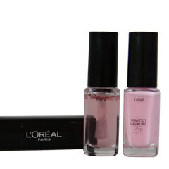 Nagų lakas L'Oreal Paris Infallible Nail Polish 2-In-1, 042 Unlimited Lollpink, 2 x 5 ml kaina ir informacija | Nagų lakai, stiprintojai | pigu.lt