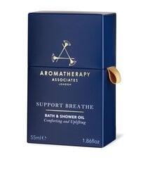 Vonios aliejus Aromatherapy Associates Support Breathe, 55 ml kaina ir informacija | Dušo želė, aliejai | pigu.lt