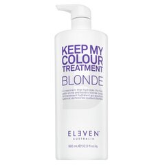 Eleven Australia Keep My Colour Treatment Blonde защитная маска для светлых волос 960 мл цена и информация | Бальзамы, кондиционеры | pigu.lt