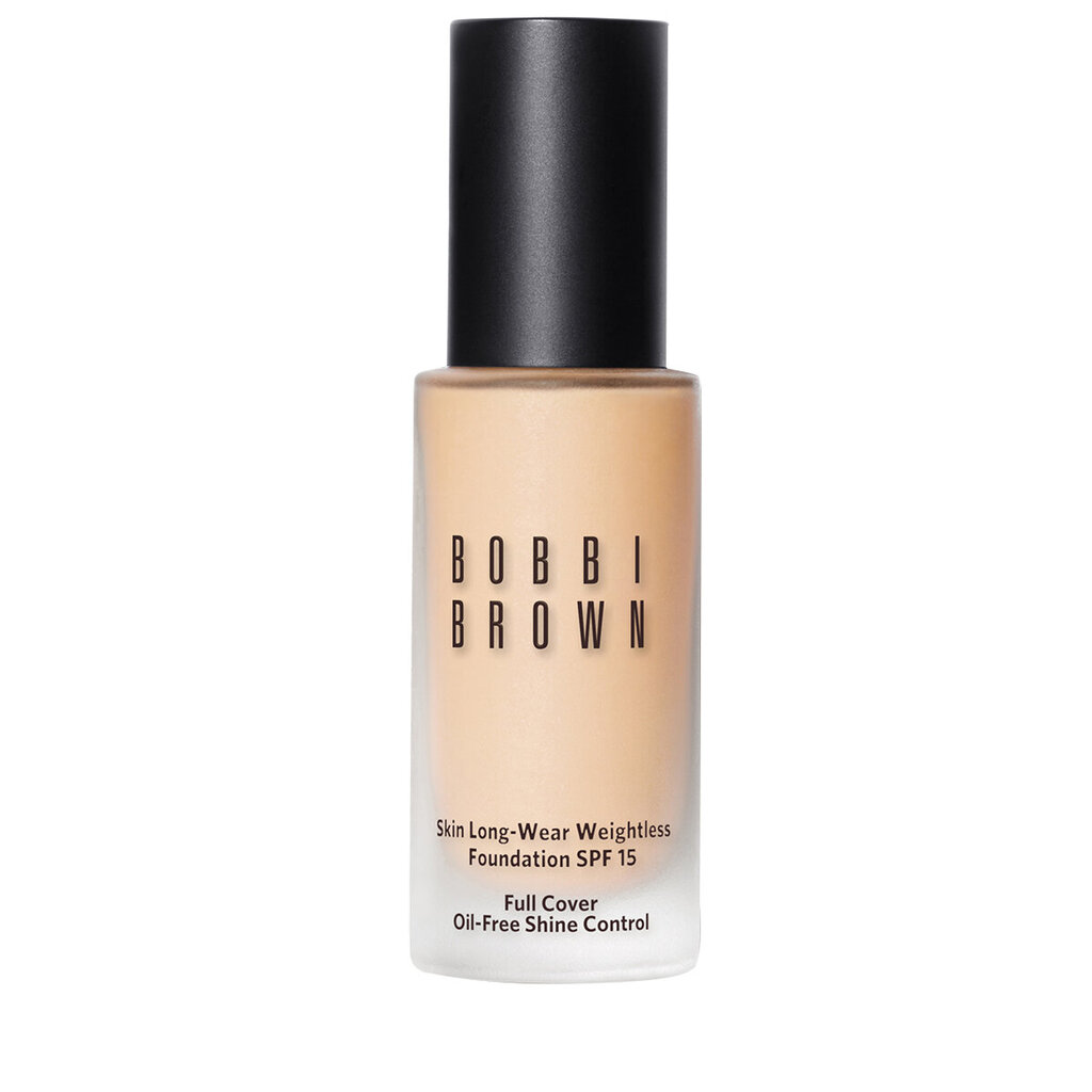 Makiažo bazė Bobbi Brown Skin Long Wear Weightless Foundation SPF15, C-004 Alabaster, 30 ml цена и информация | Makiažo pagrindai, pudros | pigu.lt