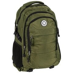 Mokyklinė kuprinė Paso Active, žalia цена и информация | Школьные рюкзаки, спортивные сумки | pigu.lt