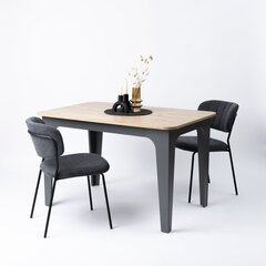 Stalas Bond Artisan Oak, rudas/pilkas kaina ir informacija | Virtuvės ir valgomojo stalai, staliukai | pigu.lt