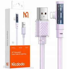 Кабель USB-C, мощный, сверхскоростной, Mcdodo, 100 Вт, 1,2 М, фиолетовый цена и информация | Кабели для телефонов | pigu.lt