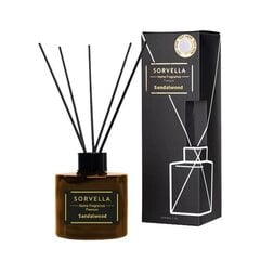 Namų kvapas su lazdelėmis Sorvella Sandalwood, 120 ml kaina ir informacija | Namų kvapai | pigu.lt