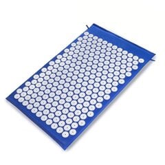 Masažinis akupresūros kilimėlis MM-002, mėlynas kaina ir informacija | Masažo reikmenys | pigu.lt