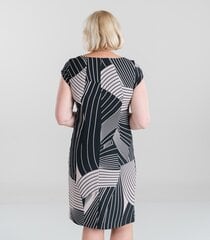 Женское платье Hansmark Rosalind-L 66150*01, бежевое/черное, 4741653004200 цена и информация | Платья | pigu.lt