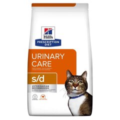 Hill"s Feline s/d Urinary Care для взрослых кошек с курицей, 1,5 кг цена и информация | Сухой корм для кошек | pigu.lt