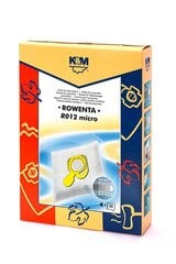 K&M KM-R012 Rowenta ZR200540|TEFAL ZR200940 Maisi putekļu sūcējam 4 gab. цена и информация | Аксессуары для пылесосов | pigu.lt