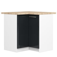 Кухонный шкаф Akord Oliwia S90, белый/серый цвет цена и информация | Кухонные шкафчики | pigu.lt