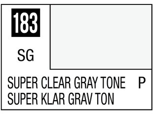 Nitro dažai Mr.Hobby Mr.Color C-183 Super Clear Gray Tone, 10ml kaina ir informacija | Piešimo, tapybos, lipdymo reikmenys | pigu.lt