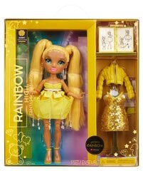 Lėlė Rainbow High dolls Fantastic Fashion, yellow 33 cm kaina ir informacija | Žaislai mergaitėms | pigu.lt