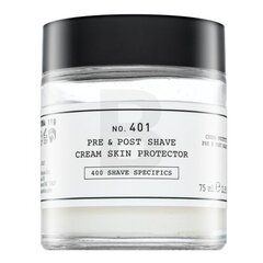 Kremas po skutimosi Depot No. 401 Pre & Post Shave Cream Skin Protector, 75 ml цена и информация | Косметика и средства для бритья | pigu.lt