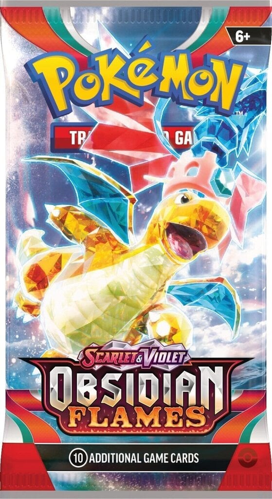 Žaidimo kortos Pokemon TCG Scarlet & Violet 3 Obsidian Flames, papildymas цена и информация | Stalo žaidimai, galvosūkiai | pigu.lt