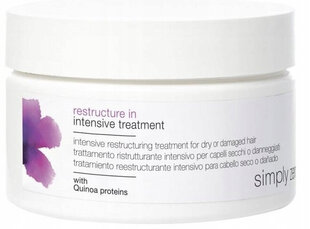 Маска для волос Simply Zen Restructure In Hair Treatment Cream Mask, 200 мл цена и информация | Средства для укрепления волос | pigu.lt