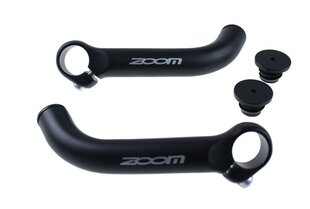 Zoom MT-30A Alu 3D Bar End Set цена и информация | Другие запчасти для велосипеда | pigu.lt