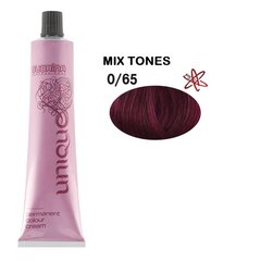 Plaukų dažai Subrina Professional Unique Permanent Hair Dye, 0/65 Mahogany, 100 ml kaina ir informacija | Plaukų dažai | pigu.lt