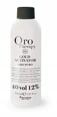 Oksidantas Oro Therapy Gold Hair Oxidant Lotion 12% 40 vol, 150 ml цена и информация | Краска для волос | pigu.lt