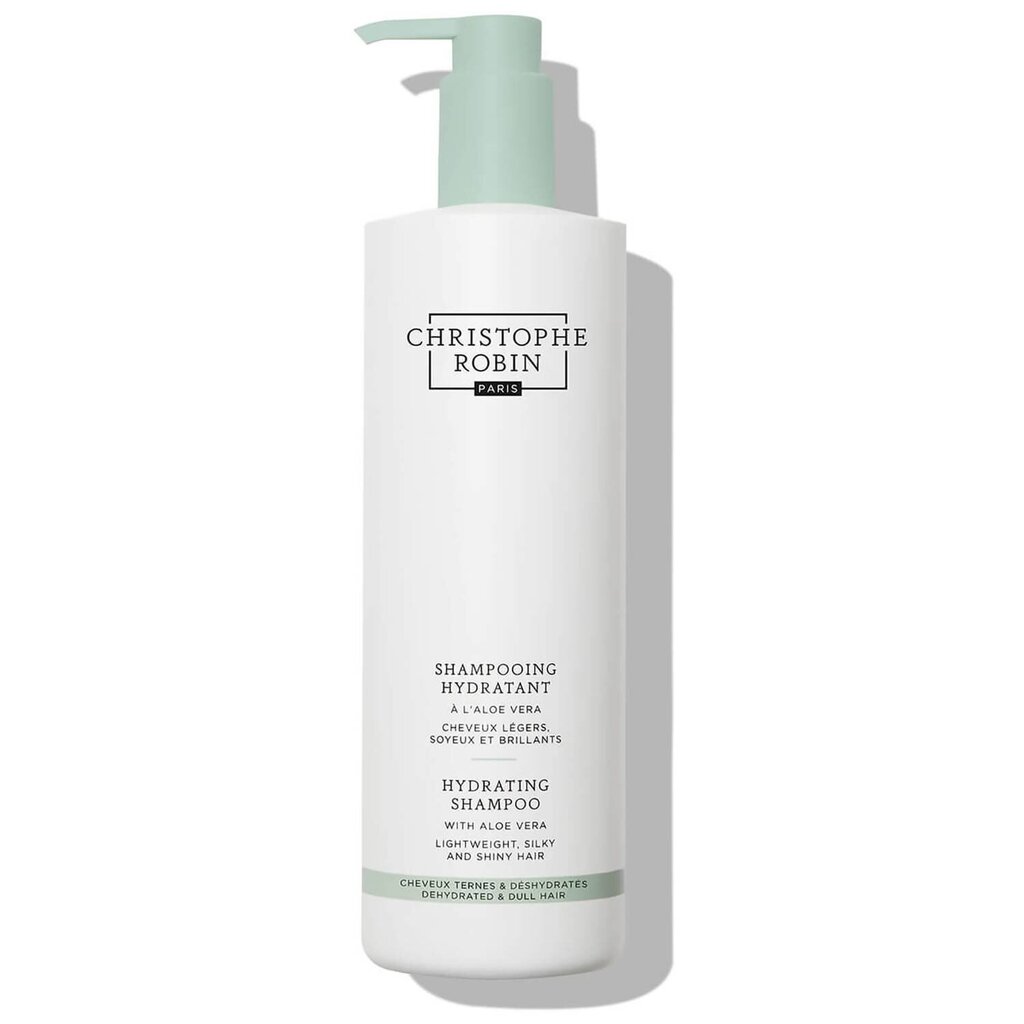 Plaukų šampūnas Christophe Robin Hydrating Aloe Vera, 1000 ml kaina ir informacija | Šampūnai | pigu.lt
