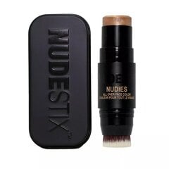Средство, придающее сияние Nudestix Nudies All Over Face Glow Bronzer Bubbly Bebe, 8 г цена и информация | Бронзеры (бронзаторы), румяна | pigu.lt