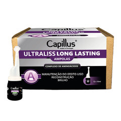 капиллус ултралисс форте ампулы 10 мл 12 шт. цена и информация | Средства для укрепления волос | pigu.lt