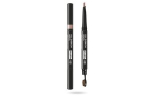 Карандаш для бровей Pupa Full Eyebrow Pencil 001 Blonde, 0.2 г цена и информация | Карандаши, краска для бровей | pigu.lt