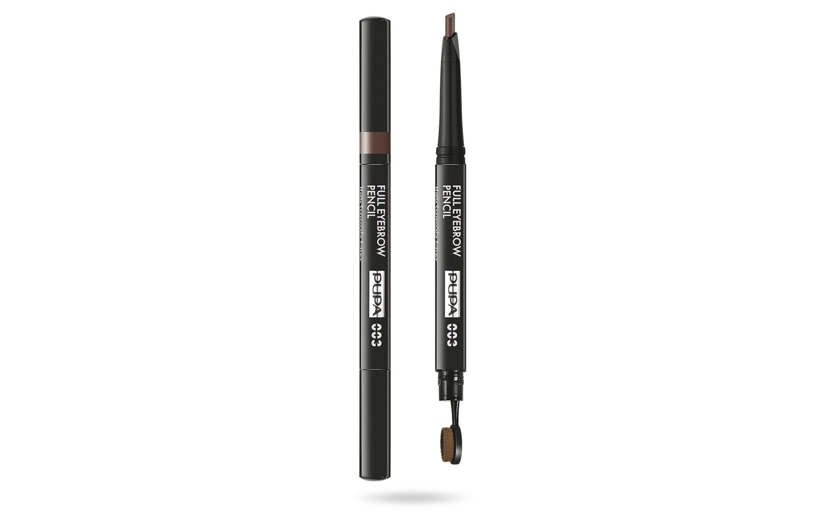 Antakių pieštukas Pupa Full Eyebrow Pencil 003 Dark Brown, 0.2 g цена и информация | Antakių dažai, pieštukai | pigu.lt