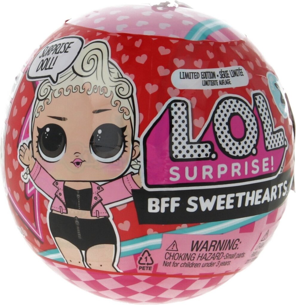 Lėlė siurprizas LOL Surprise BFF Sweethearts Series 2 kaina ir informacija | Žaislai mergaitėms | pigu.lt