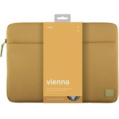 UNIQ etui Vienna laptop Sleeve 14" zółty|canary yellow Waterproof RPET цена и информация | Чехлы для планшетов и электронных книг | pigu.lt