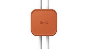 UNIQ Pod samoprzylepny organizer do kabli zestaw 8szt pomarańczowy|sienna orange цена и информация | Кабели и провода | pigu.lt