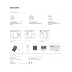 Закаленное стекло Baseus для iPad Pro 11 дюймов (2018/2020/2021/2022) / Air 4/ Air 5 10.9 дюйма цена и информация | Защитные пленки для телефонов | pigu.lt