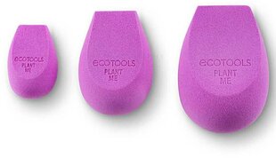 Спонжи для макияжа EcoTools Bioblender Makeup Sponge, фиолетовые, 3 шт. цена и информация | Кисти для макияжа, спонжи | pigu.lt