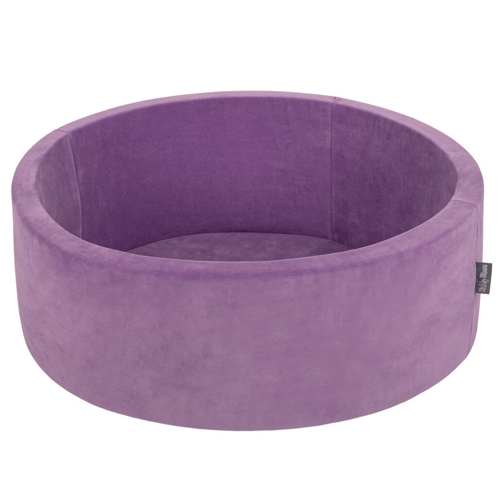 Kamuoliukų baseinas KiddyMoon Velvet Lavender Purple, 300 kamuoliukų цена и информация | Žaislai kūdikiams | pigu.lt