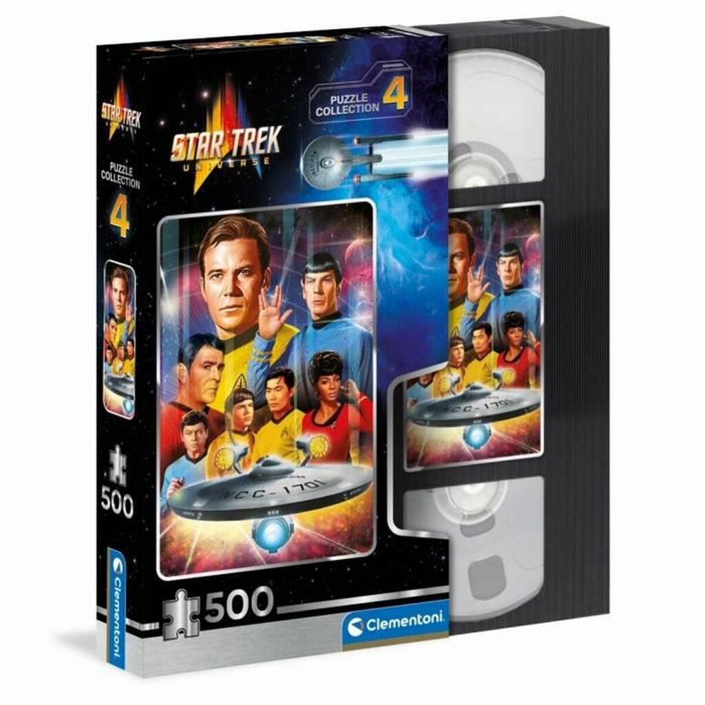 Dėlionė Clementoni Cult Movies Star Trek, 500 d. цена и информация | Dėlionės (puzzle) | pigu.lt