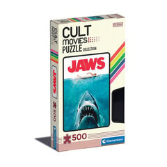 Dėlionė Clementoni Cult Movies Jaws, 500 d. kaina ir informacija | Dėlionės (puzzle) | pigu.lt