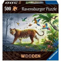 Dėlionė Jungle Tiger Ravensburger 00017514, 500 d. kaina ir informacija | Dėlionės (puzzle) | pigu.lt