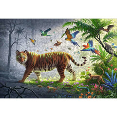 Dėlionė Jungle Tiger Ravensburger 00017514, 500 d. kaina ir informacija | Dėlionės (puzzle) | pigu.lt