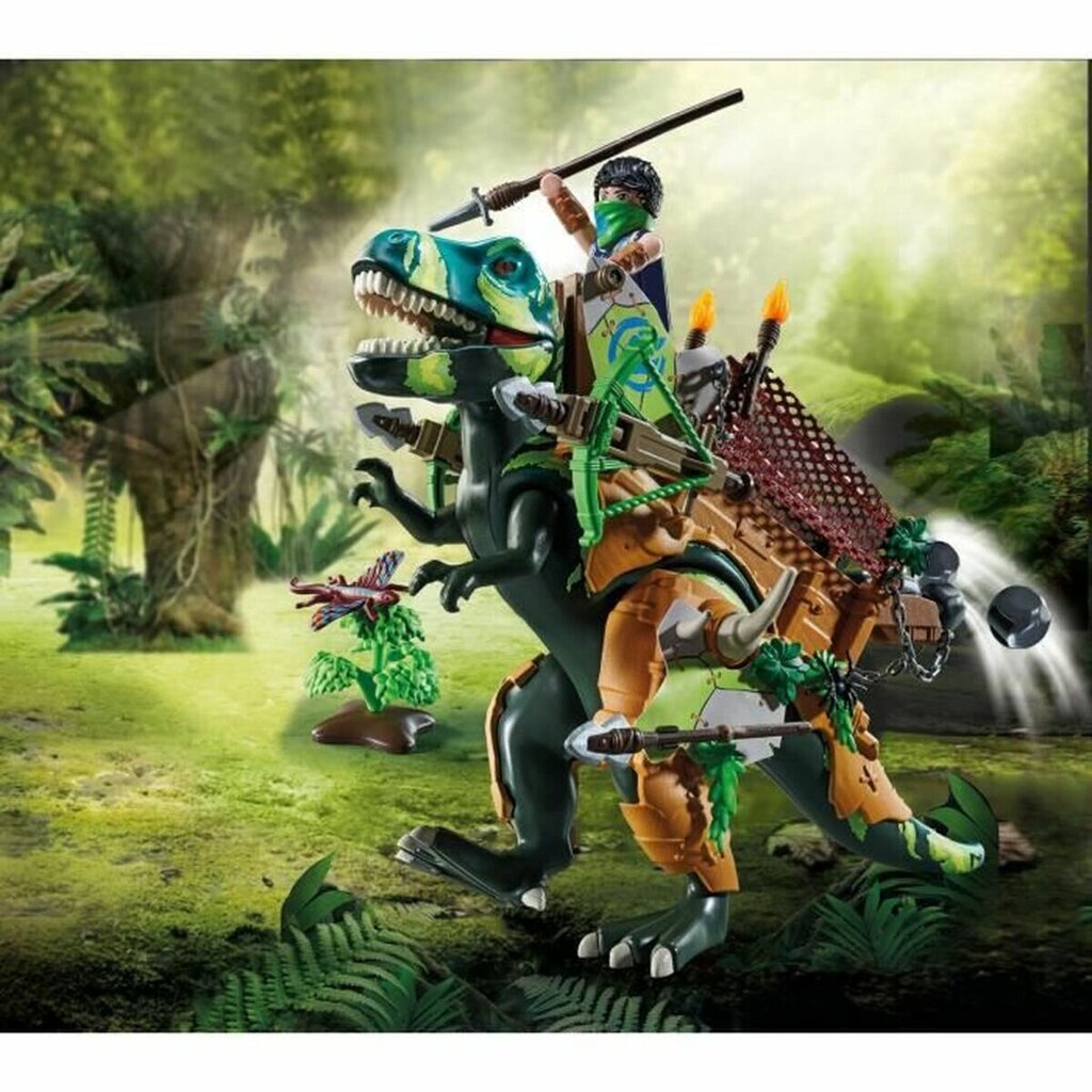 71261 Playmobil® Dino Rise Tyrannosaurus and soldier, 83 d. цена | pigu.lt