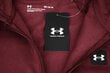 Džemperis vyrams Under Armour Rival Fleece FZ Hoodie 1357111 690, raudonas kaina ir informacija | Džemperiai vyrams | pigu.lt