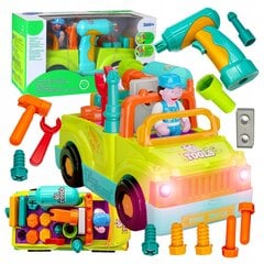 Išardomas automobilis su įrankiais Tools kaina ir informacija | Žaislai berniukams | pigu.lt