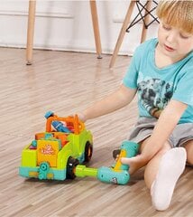 Išardomas automobilis su įrankiais Tools kaina ir informacija | Žaislai berniukams | pigu.lt