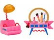 Lėlė su namu House of Surprises Beauty Booth Playset kaina ir informacija | Žaislai mergaitėms | pigu.lt