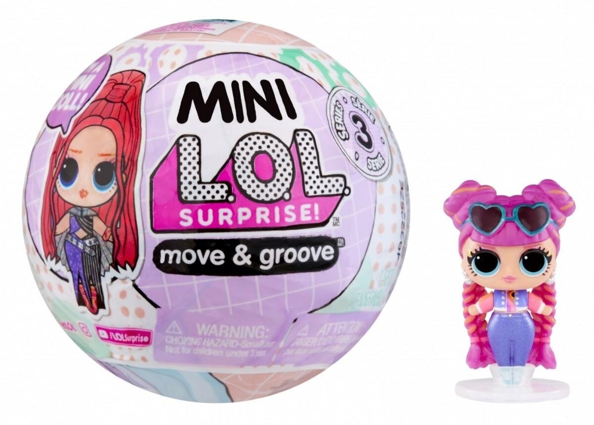 Lėlė siurprizas L.O.L. Surprise! Mini S3 in PDQ 588443 kaina ir informacija | Žaislai mergaitėms | pigu.lt