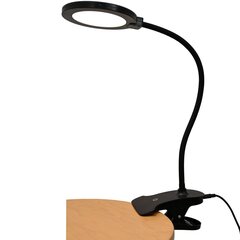 G.LUX настольная лампа GD-UNO-C, чёрная цена и информация | Настольные светильники | pigu.lt