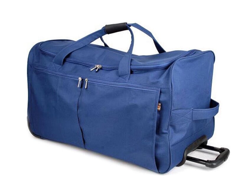 Sportinis krepšys su ratukais David Jones, mėlynas цена и информация | Kuprinės ir krepšiai | pigu.lt
