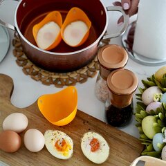 Силиконовая форма для яиц пашот цена и информация | Кухонная утварь | pigu.lt