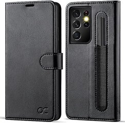 Чехол для телефона OCASE для Samsung Galaxy S21 Ultra, черный цена и информация | Чехлы для телефонов | pigu.lt