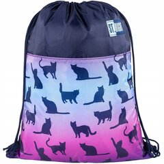 Maišelis-kuprinė St.Right Cat 645600, 32,5x42,5 cm цена и информация | Школьные рюкзаки, спортивные сумки | pigu.lt