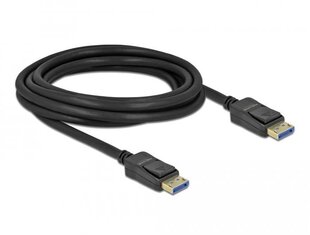 Delock, DisplayPort 2.0, 3 m цена и информация | Кабели и провода | pigu.lt