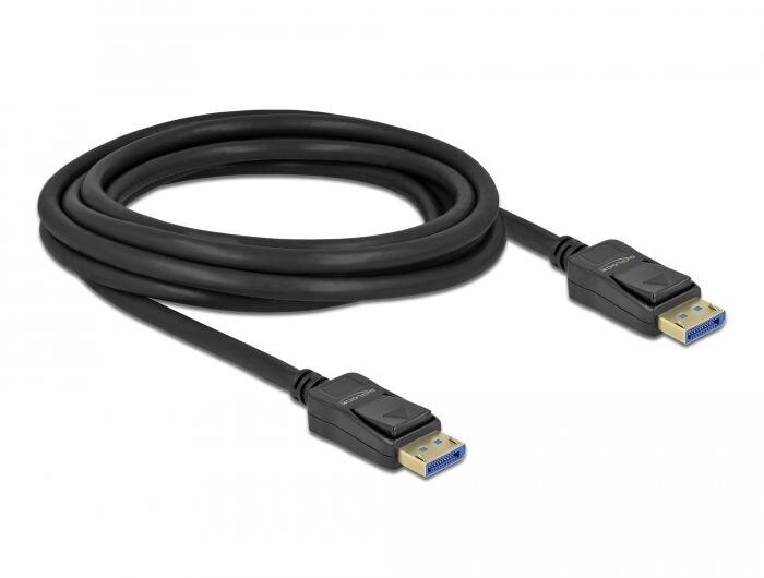 Delock, DisplayPort 2.0, 3 m цена и информация | Kabeliai ir laidai | pigu.lt